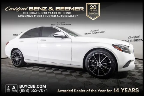White 2021 Mercedes-Benz C-Class C 300 for sale in Scottsdale, AZ