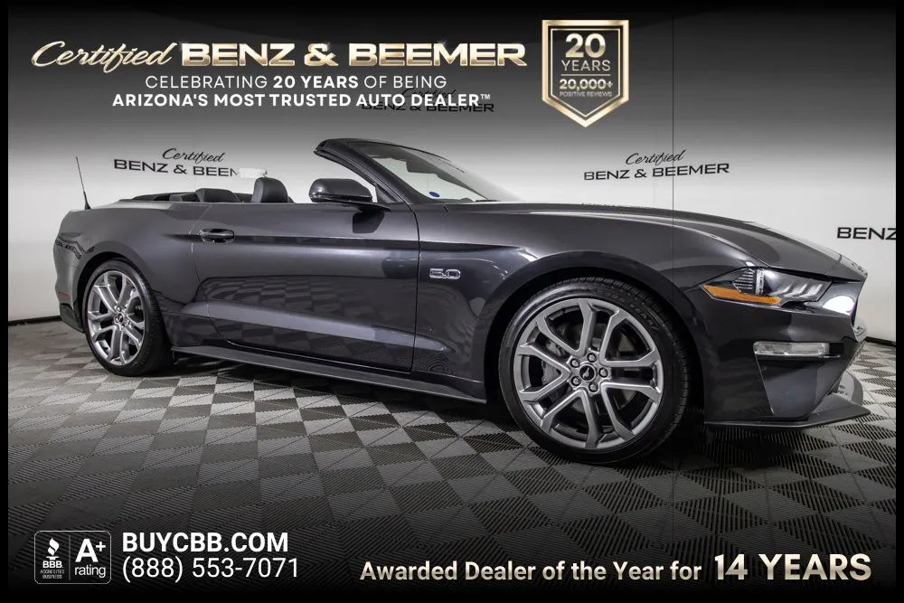 Gray 2022 Ford Mustang GT Premium for sale in Scottsdale, AZ