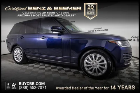 Blue 2019 Land Rover Range Rover 3.0L V6 Supercharged HSE for sale in Scottsdale, AZ