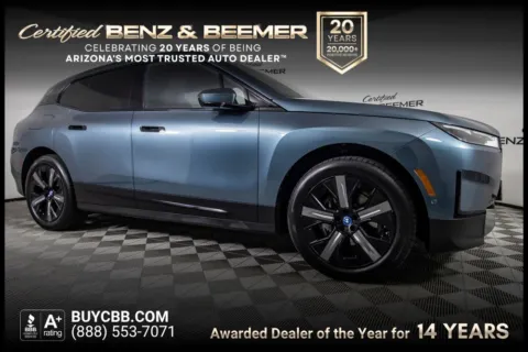Blue 2023 BMW iX xDrive50 for sale in Scottsdale, AZ