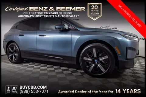 Blue 2023 BMW iX xDrive50 for sale in Scottsdale, AZ