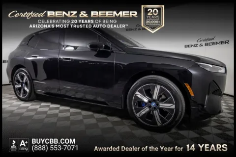 Black 2024 BMW iX xDrive50 for sale in Scottsdale, AZ