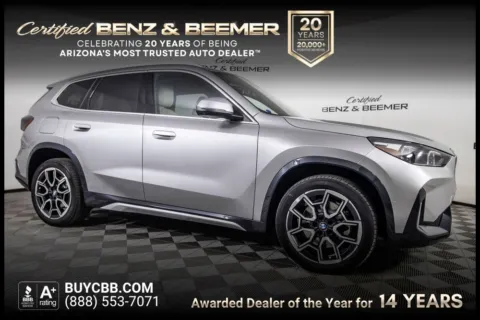 Silver 2023 BMW X1 xDrive28i for sale in Scottsdale, AZ