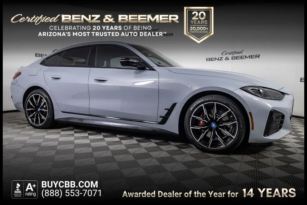 Gray 2023 BMW i4 eDrive40 for sale in Scottsdale, AZ