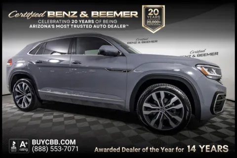 Gray 2021 Volkswagen Atlas Cross Sport 3.6L V6 SEL Premium R-Line for sale in Scottsdale, AZ