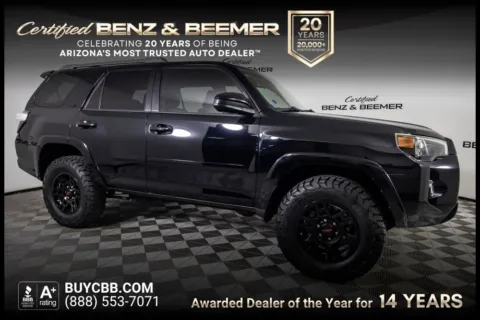 Black 2017 Toyota 4Runner SR5 for sale in Scottsdale, AZ