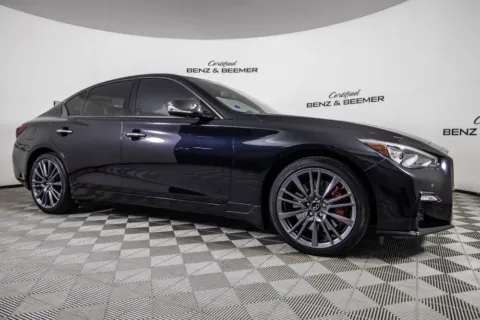 Photos of 2023 INFINITI Q50 Red Sport 400 for sale in Scottsdale, AZ at Certified Benz & Beemer