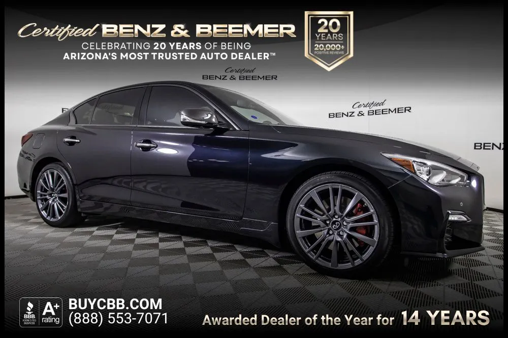 Black 2023 INFINITI Q50 Red Sport 400 for sale in Scottsdale, AZ