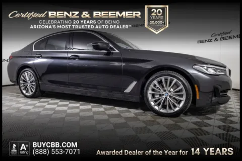Gray 2023 BMW 5 Series 530i for sale in Scottsdale, AZ