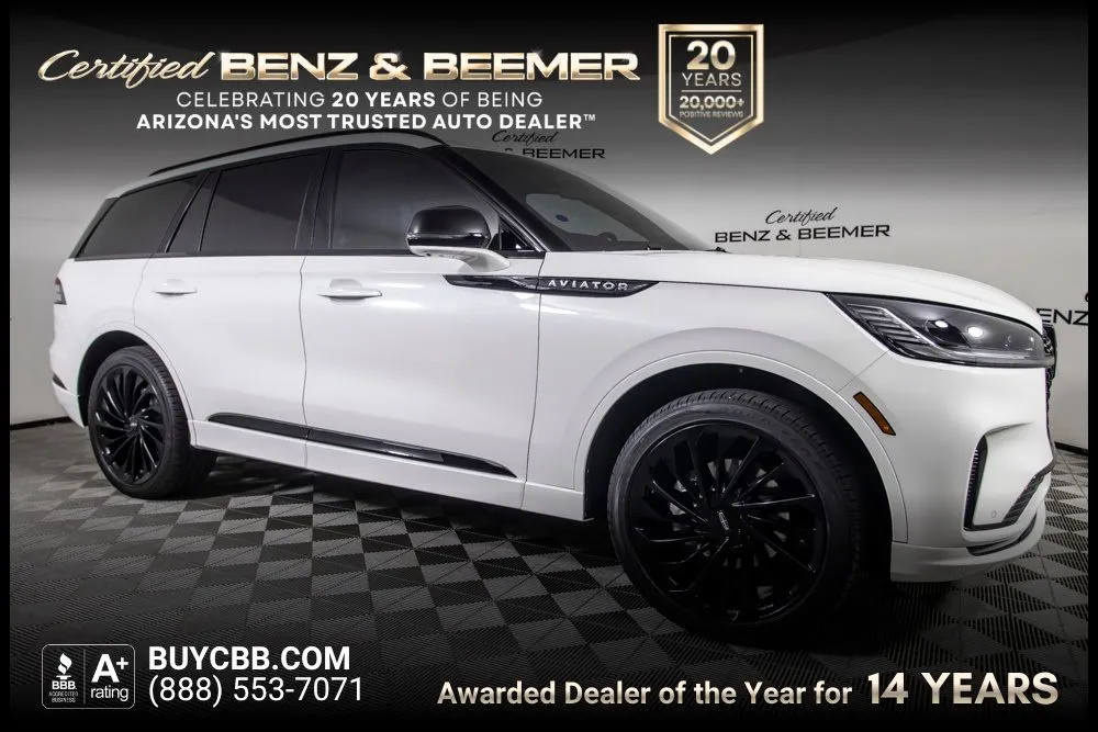 White 2026 Lincoln Aviator Reserve for sale in Scottsdale, AZ