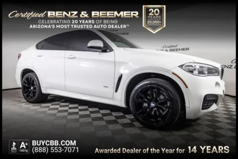 White 2016 BMW X6 sDrive35i for sale in Scottsdale, AZ