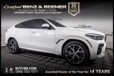 White 2022 BMW X6 xDrive40i for sale in Scottsdale, AZ