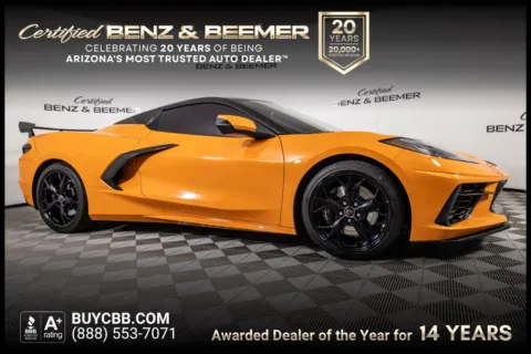 Orange 2022 Chevrolet Corvette Stingray for sale in Scottsdale, AZ