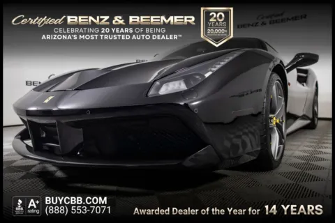 Black 2017 Ferrari 488 GTB for sale in Scottsdale, AZ