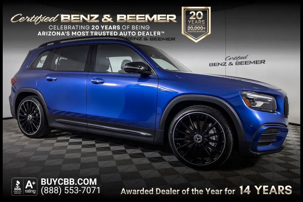 Blue 2025 Mercedes-Benz GLB 35 AMG for sale in Scottsdale, AZ
