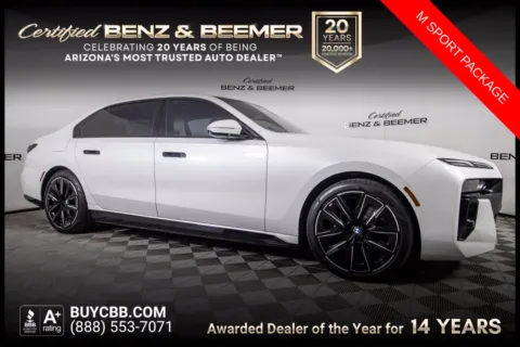 White 2023 BMW i7 xDrive60 for sale in Scottsdale, AZ