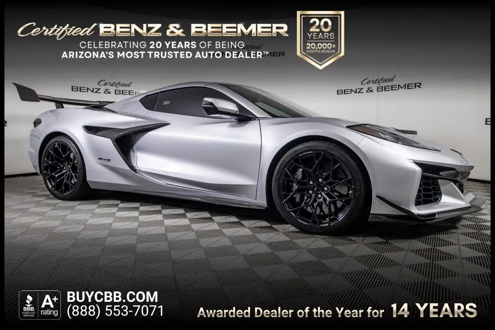 Silver 2026 Chevrolet Corvette ZR1 for sale in Scottsdale, AZ
