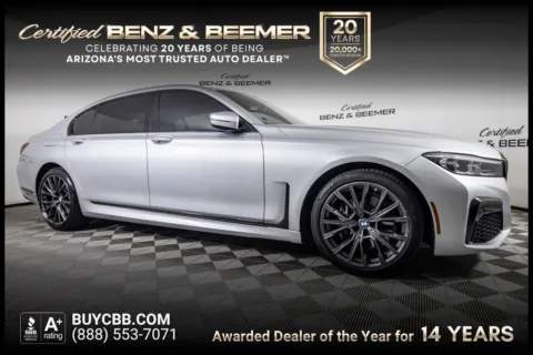 Silver 2020 BMW 7 Series 740i for sale in Scottsdale, AZ