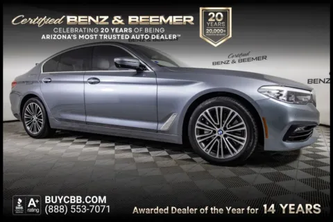 Gray 2018 BMW 5 Series 540i for sale in Scottsdale, AZ