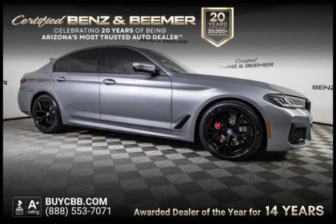 Gray 2023 BMW 5 Series 530i for sale in Scottsdale, AZ