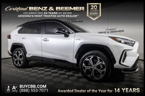 White 2023 Toyota RAV4 Prime XSE for sale in Scottsdale, AZ