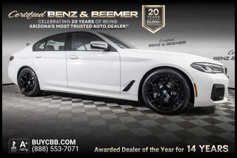 White 2023 BMW 5 Series 530i for sale in Scottsdale, AZ