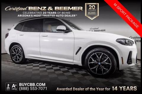 White 2023 BMW X3 sDrive30i for sale in Scottsdale, AZ