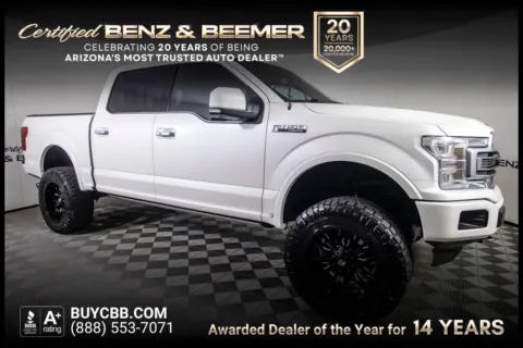 White 2018 Ford F-150 Limited for sale in Scottsdale, AZ