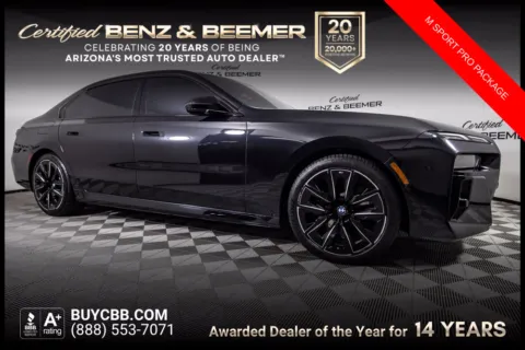 Black 2023 BMW 7 Series 740i for sale in Scottsdale, AZ