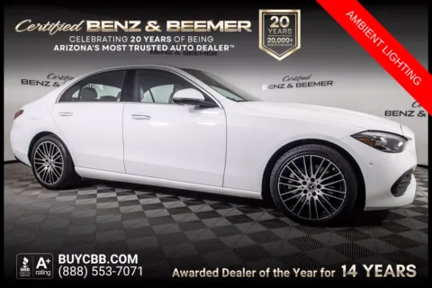 White 2024 Mercedes-Benz C-Class C 300 for sale in Scottsdale, AZ