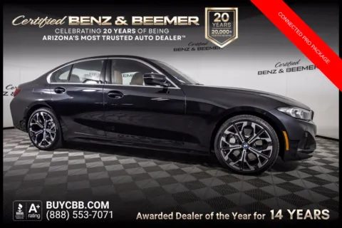 Black 2025 BMW 3 Series 330i for sale in Scottsdale, AZ