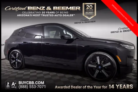 Black 2024 BMW iX xDrive50 for sale in Scottsdale, AZ