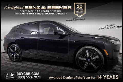 Black 2024 BMW iX xDrive50 for sale in Scottsdale, AZ