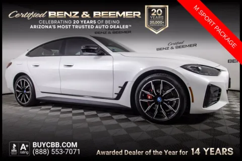 White 2024 BMW i4 eDrive40 for sale in Scottsdale, AZ