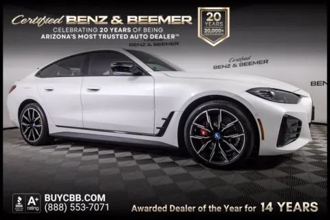 White 2024 BMW i4 eDrive40 for sale in Scottsdale, AZ