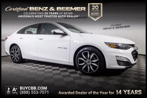White 2022 Chevrolet Malibu RS for sale in Scottsdale, AZ