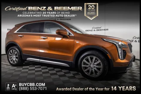Orange 2019 Cadillac XT4 Premium Luxury for sale in Scottsdale, AZ