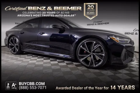 Black 2021 Audi RS 7 4.0T for sale in Scottsdale, AZ