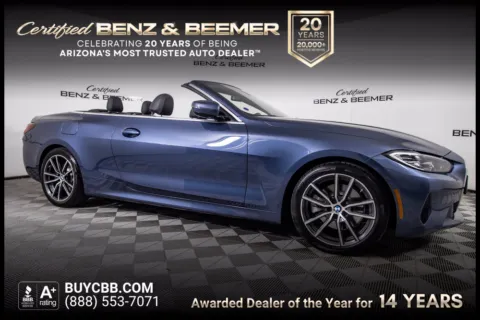 Blue 2022 BMW 4 Series 430i for sale in Scottsdale, AZ