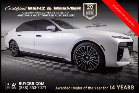 White 2025 BMW 7 Series 740i for sale in Scottsdale, AZ
