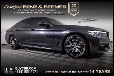 Gray 2019 BMW 5 Series 540i for sale in Scottsdale, AZ