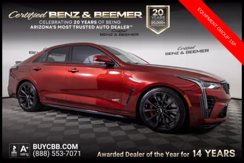 Red 2022 Cadillac CT4 V-Series for sale in Scottsdale, AZ