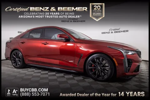 Red 2022 Cadillac CT4 V-Series for sale in Scottsdale, AZ