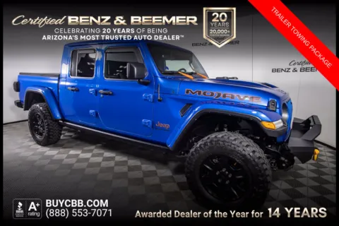 Blue 2021 Jeep Gladiator Mojave for sale in Scottsdale, AZ