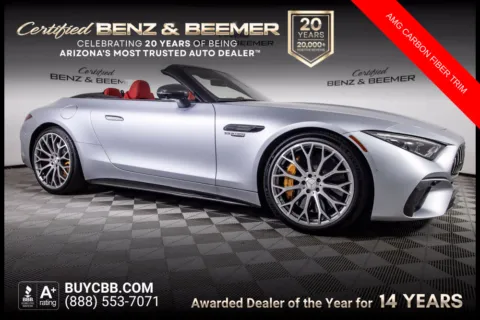 Silver 2026 Mercedes-Benz SL-Class SL 63 AMG S E Performance for sale in Scottsdale, AZ