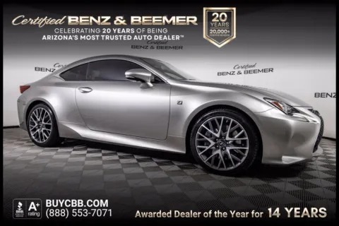 Silver 2016 Lexus RC 200t for sale in Scottsdale, AZ