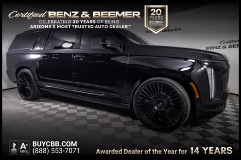 Black 2025 Cadillac Escalade ESV Sport for sale in Scottsdale, AZ
