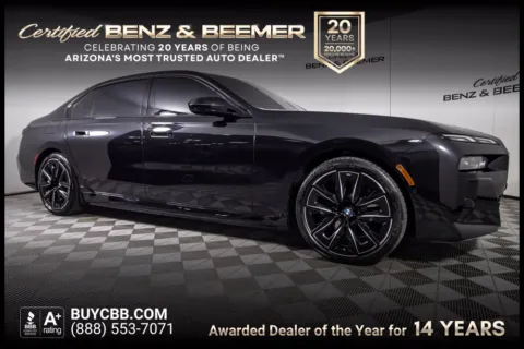 Black 2026 BMW i7 eDrive50 for sale in Scottsdale, AZ