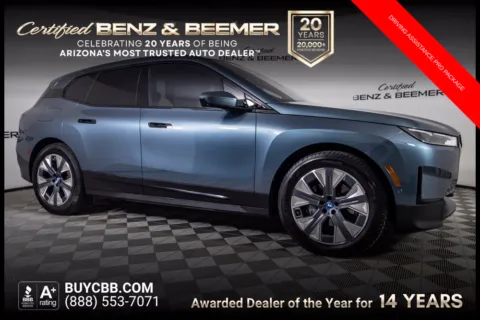 Blue 2024 BMW iX xDrive50 for sale in Scottsdale, AZ