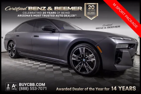 Gray 2023 BMW i7 xDrive60 for sale in Scottsdale, AZ